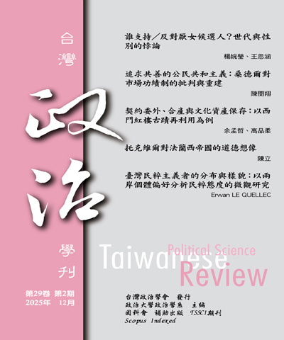 文化資產治理與公民參與：大陸培田古民居的案例分析